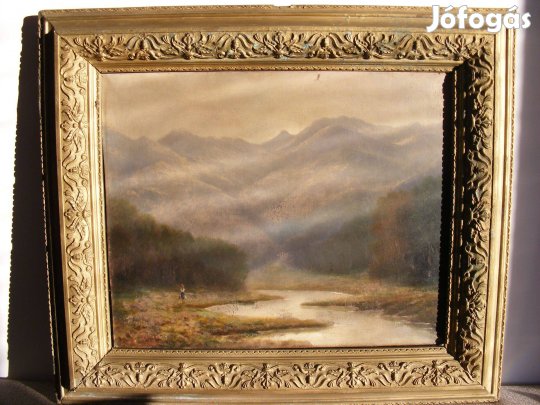 M. Humayer: Hegyvidéki táj