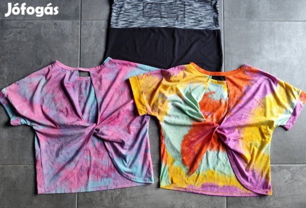 M-es Crivit, ill Shein-ról rendelt póló. Darabár.