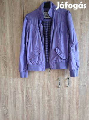M-es női lila átmeneti dzseki C&A-s