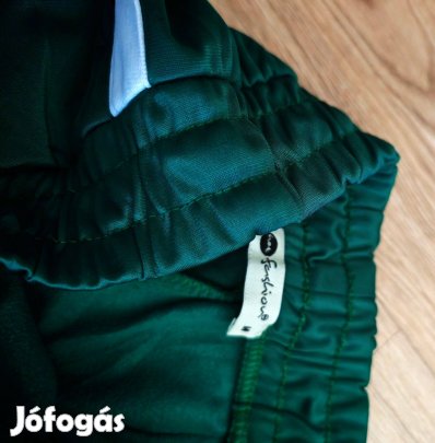 M méret zöldes sportos női melegítő nadrág