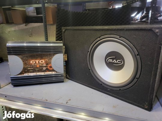 Mac mélyláda JBL erősítővel