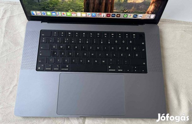 Macbook Pro 16 M1 Pro 32GB RAM 1TB SSD Magyar! Ritka konfig