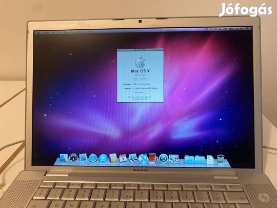 Macbook pro 2006 aluminium eladó
