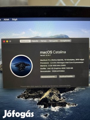 Macbook pro 2012 retina 13"