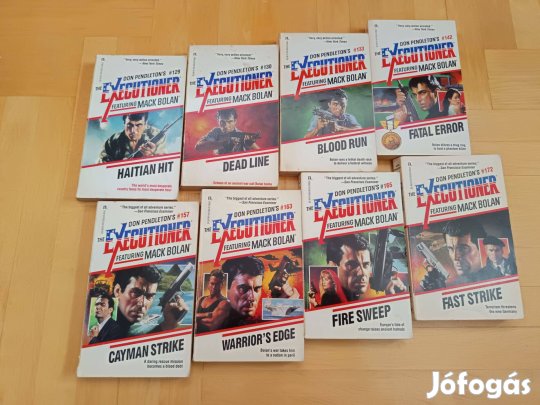 Mack Bolan - Don Pendleton's the Executioner 8 kötete