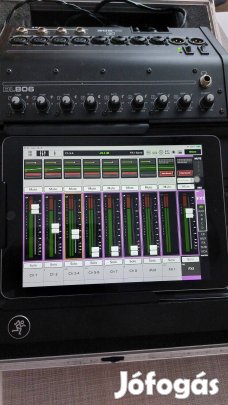 Mackie DL806 digitális keverő+Thon case+router!