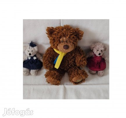 Mackó (plüssmackó család) retró