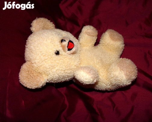 Mackó báb 26 cm bábszinház új Coccolinó Maci báb puha gyapjübáb