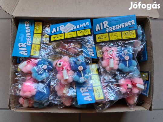 Mackó páros 38 db eredetileg autó iroda otthon illatosító vagy másra