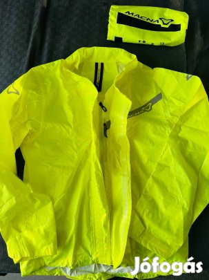 Macna Spray Jacket neonsárga női motoros esőkabát L-es méretben