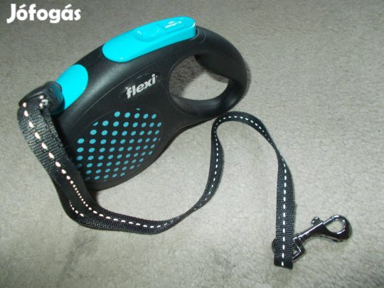 Macska- vagy kistestű kutyapóráz, visszahúzható