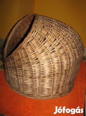 Macska fekhely nagy 50x40 búvóhely fűzfa párna is erős tartós