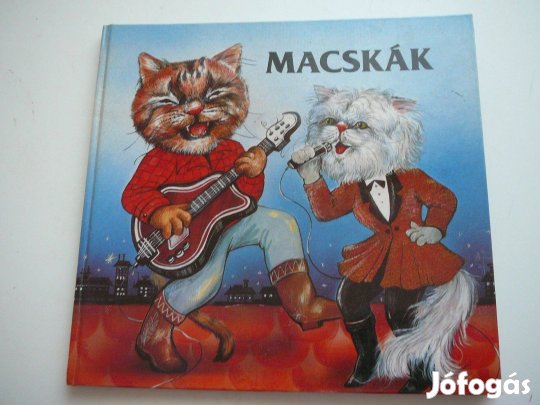 Macskák c. könyv kisgyerekeknek