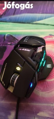 Mad Catz R.A.T. 6+ optikai egér 12.000 dpi - súlyozható