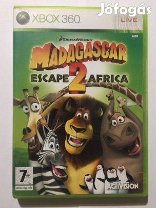 Madagascar 2. Escape to Africa (gyerekjáték) Gyári Xbox 360 Játék
