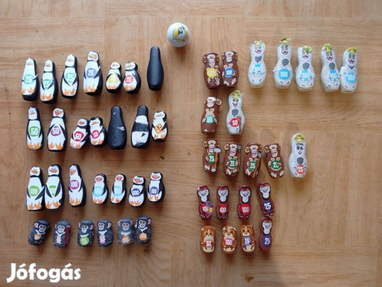 Madagaszkár pingvinjei bowling játék