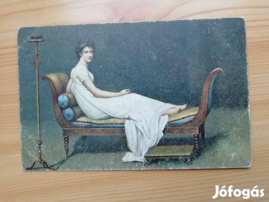 Madame Rekamier Régi Német szép képeslap