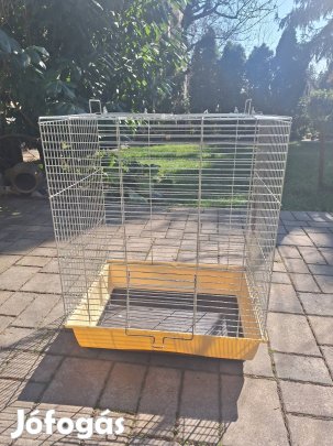 Madár kalitka bézs 37x53x66