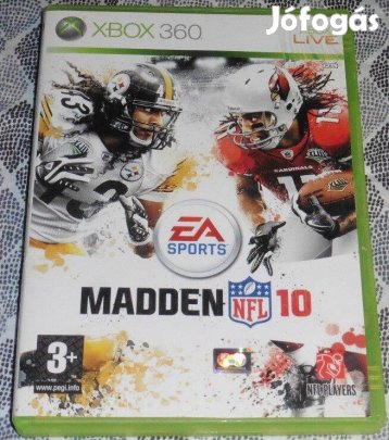 Madden NFL 10 (Amerikai foci) Gyári Xbox 360 Játék Akár Féláron