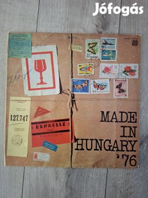 Made in Hungary 76 bakelit lemez