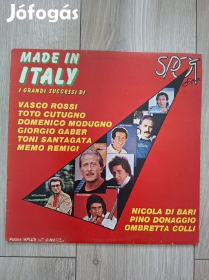 Made in  Italy bakelit lemez 