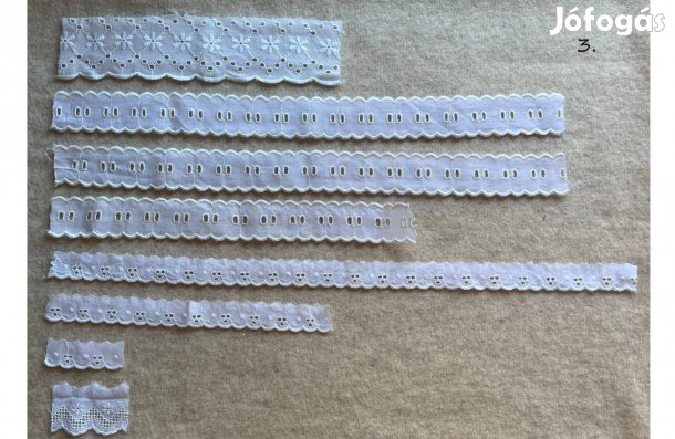 Madeira, csipke 3. dekorációs szalag