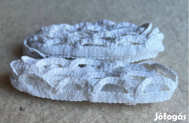 Madeira szalag, dekorációs horgolt, csipke 6