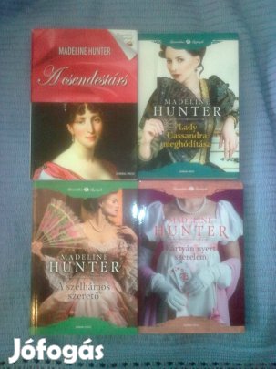 Madeline Hunter - Fairbourne kvartett sorozat 1-4. / Romantikus könyv