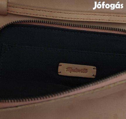 Madewell valódi vastag nyersbőr! női kistáska sminkes tükörrel