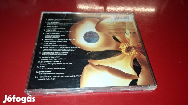 Madonna Something to remember Cd 1995