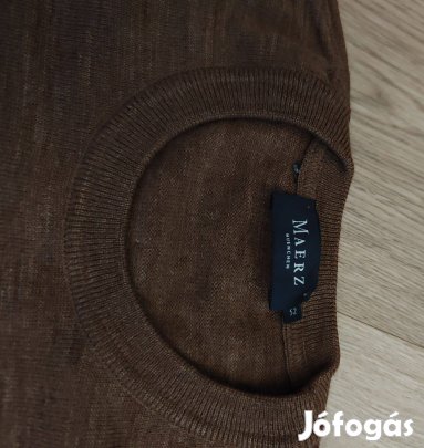 Maerz merinoi gyapju férfi pulóver XL