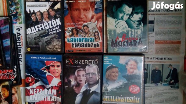 Maffiózók az igaz család, nézz rám Amerika! kaliforniai ragadozók, ex-