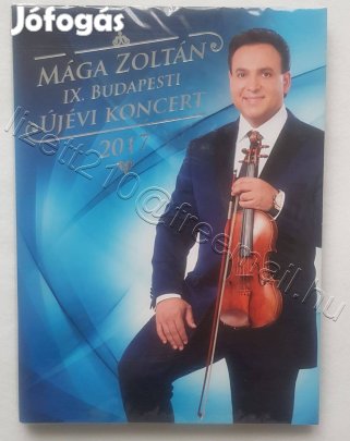 Mága Zoltán újévi koncert DVD bontatlan új A