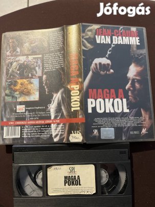 Maga a pokol vhs kistok akció Van Damme