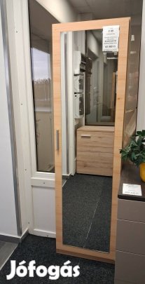 Magas cipősszekrény tükörrel