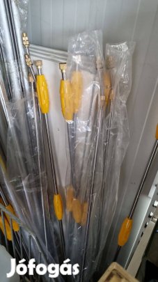 Magas fák permetezéséhez 3m-ig kihúzható teleszkópos fém permezőszár