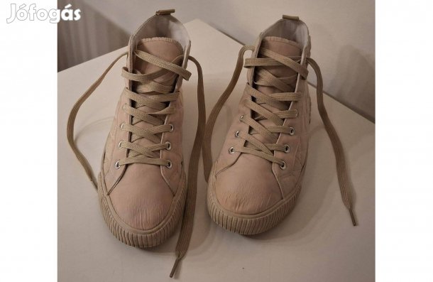 Magas szárú bézs Bonprix tornacipő, 40-es méret
