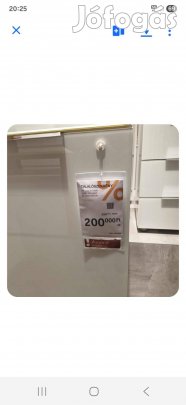 Magasfényű/ extra/ fehér komód elado