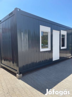 Magasított 20 lábas iroda konténer eladó