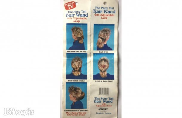Magic hair pony tail maker. Copf, konty készítő eszköz. 80-as évek