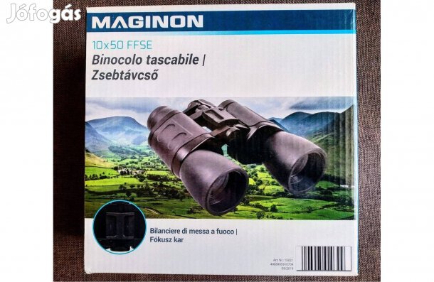 Maginon (Bresser) Távcső 10x50, Új! német minőség Sok Mást Is