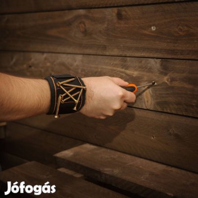 Mágneses Csuklópánt textil állítható tépőzárral