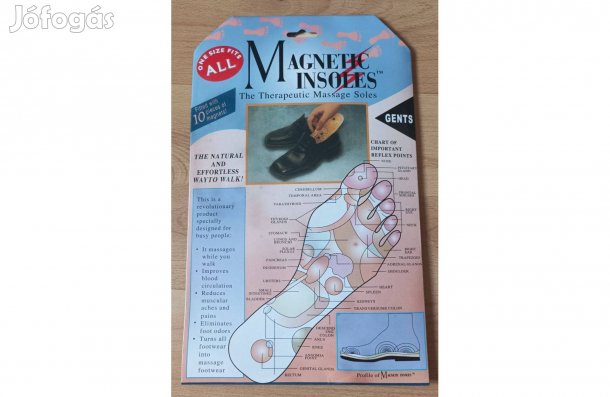 Mágneses, maszírozós talpbetét