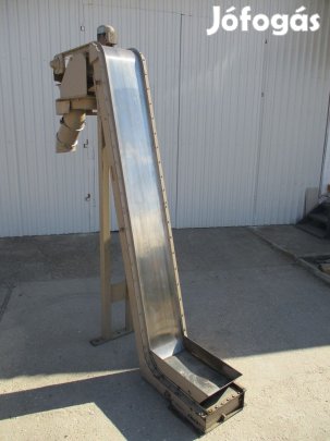 Mágneses felhordó szállító szalag forgács kihordó (1259)