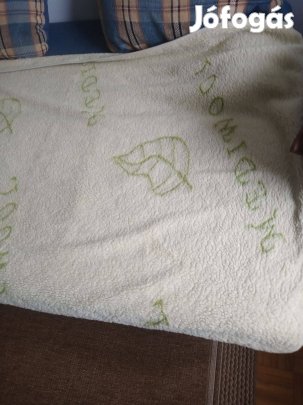 Mágneses gyapjú aljtakaró (mágnesterápiás ágybetét) kb 95*195 8000ft