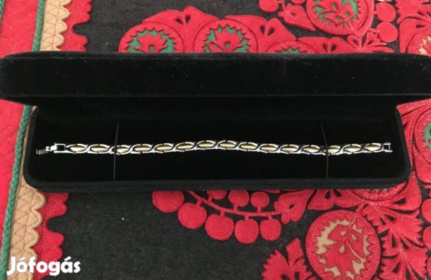 Mágneses karkötő Jáde köves