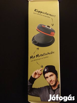 Mágneses lámpa a Tchibo-tól: ruhára, napernyőre, mágneses felületekre