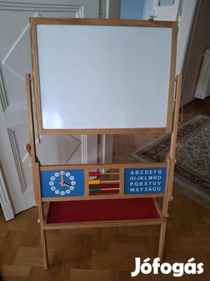 Mágneses megfordítható rajztábla gyermekeknek