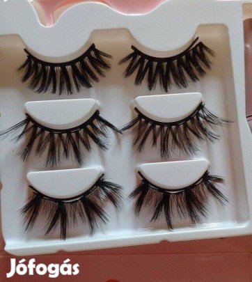 Mágneses műszempilla 3x2 csipesz 999 Ft