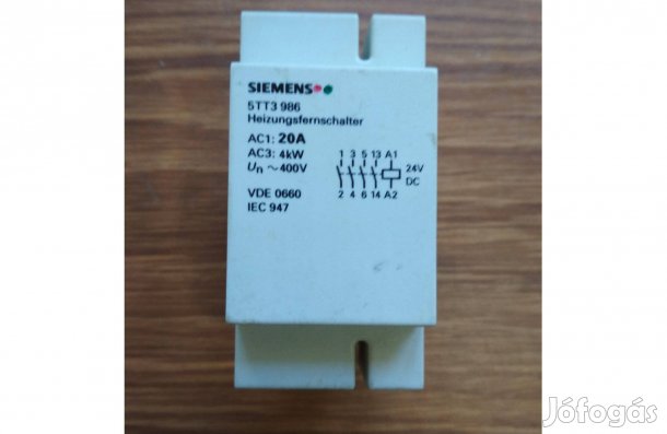 Mágneskapcsoló 24V 20 A